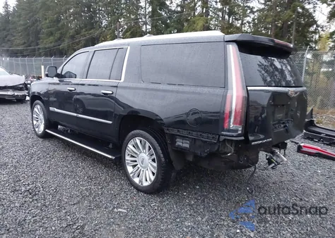 2018 Cadillac Escalade Esv Platinum z USA, uszkodzony, nr VIN 1GYS4KKJXJR250044